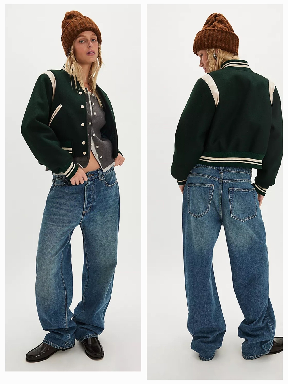 ROLLA'S Super Loose Jeans Dakota Vintage Sz 29 nwt